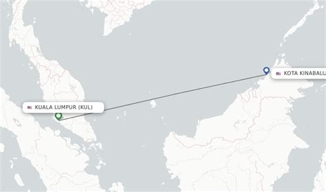 kuala lumpur to kota kinabalu.
